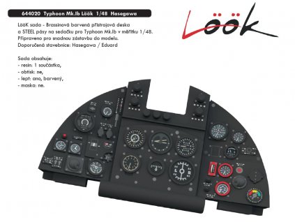 644020 Typhoon Mk.Ib Löök 1 48 Hasegawa