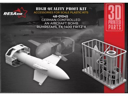 1/48 FRITZ X German Controlled Bomb