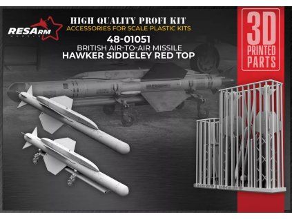 1/48 Hawker Siddeley RED TOP AA Missiles (2 pcs.)