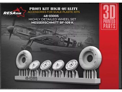 1/48 Messerschmitt BF 109 K wheels set