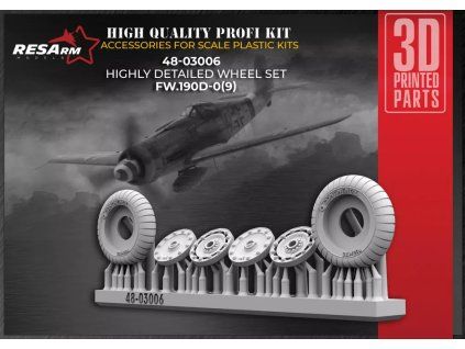 1/48 FW 190 D-0(9) wheels set