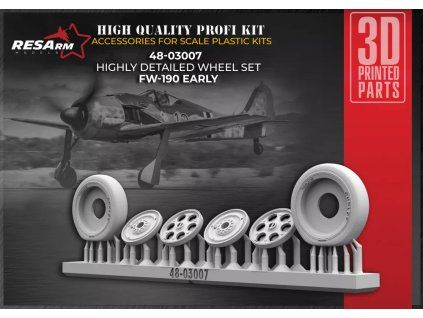 1/48 FW 190 early wheels set