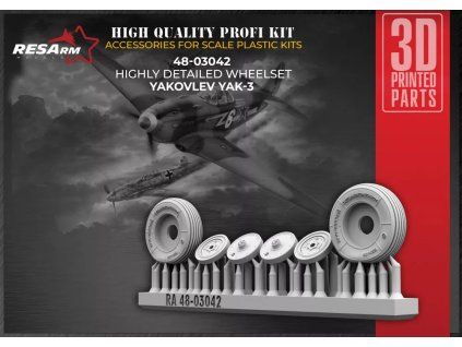 1/48 Yakovlev Yak-3 wheels set