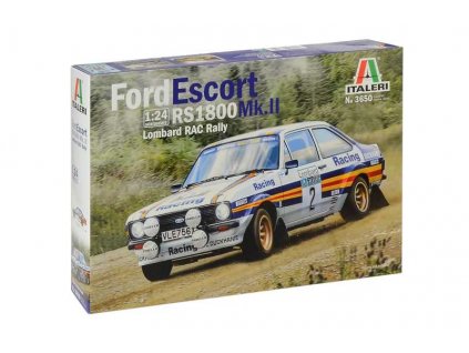 Model Kit auto 3650 Ford Escort RS1800 MK II Lombard RAC Rally 1 24 a93200140 10374