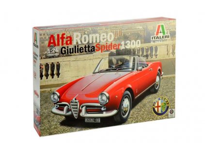 Model Kit auto 3653 ALFA ROMEO GIULIETTA SPIDER 1300 1 24 a76011046 10374