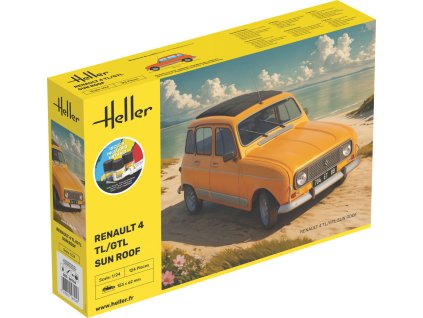 1/24 Renault 4 TL/GTL Sun Roof - Starter kit