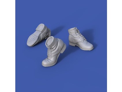 1/35 German infantry boots-various positions-WWII No.5