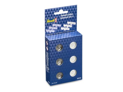 Sada barev Email Color 32216 General Set 4 Gloss Matt 6 x 14ml a153705305 10374