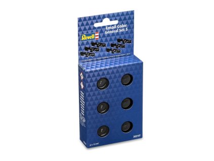 Sada barev Email Color 32217 General Set 5 Gloss Matt 6 x 14ml a153705311 10374