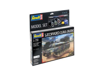 ModelSet tank 63180 - Leopard 2A6/A6M (1:72)