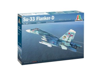 Model Kit letadlo 0197 - SUKHOI SU-27 D "SEA FLANKER" (1:72)