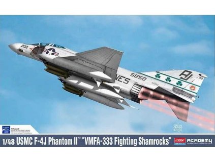 Model Kit letadlo 12356 USMC F 4J Phantom II VMFA 333 Fighting Shamrocks 1 48 a152193064 10374