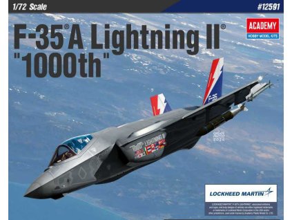 Model Kit letadlo 12591 F 35A Lightning II 1000th 1 72 a152193100 10374