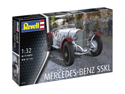 Plastic ModelKit auto 07737 Mercedes Benz SSKL 1 32 a153705431 10374