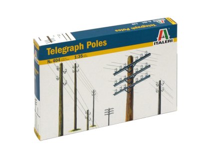 Model Kit doplňky 0404 - TELEGRAPH POLES (1:35)