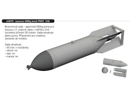 6481121 Japanese 800kg bomb PRINT 1 48