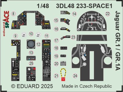 3DL48233 SPACE REKL Jaguar GR.1 GR.1A 1 48 rev0