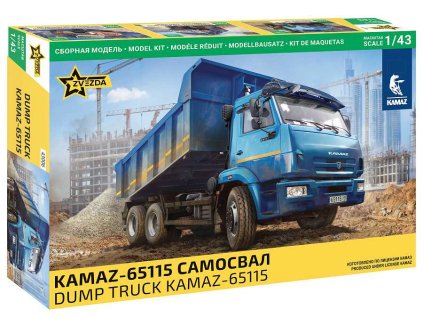Model Kit auto 43006 Kamaz Dump Truck 1 43 a152849252 10374