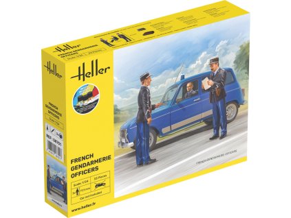 1/24 French Gendarmerie Officers - STARTER KIT
