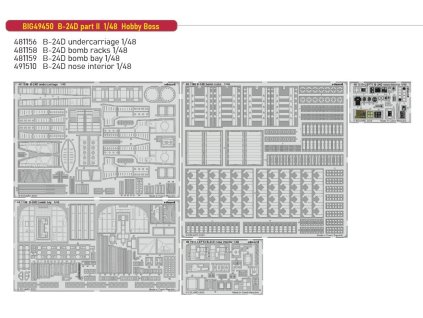 BIG49450 B 24D part II 1 48 Hobby Boss