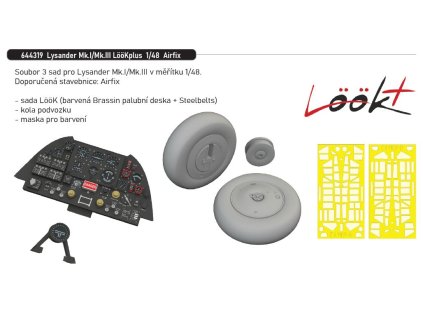 644319 Lysander Mk.I Mk.III LööKplus 1 48 Airfix