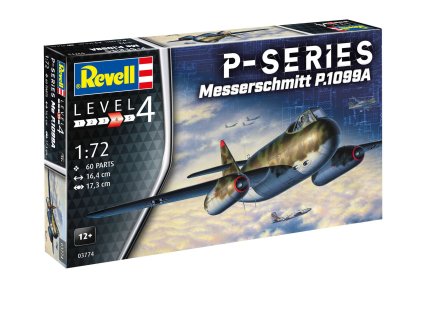 Plastic ModelKit letadlo 03774 Messerschmitt P 1099A P Series 1 72 a153705593 10374