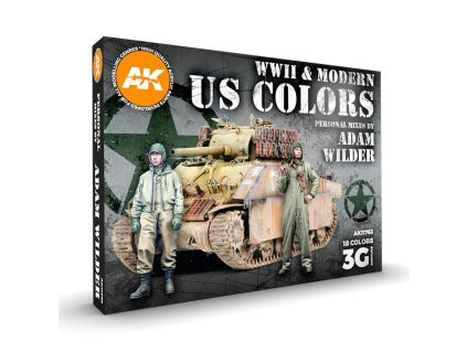 189722 wwii modern us colors signature set by adam wilder