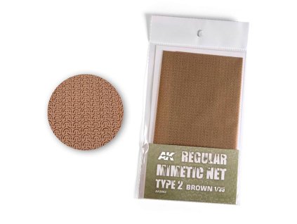 REGULAR CAMOUFLAGE NET Type 2 BROWN