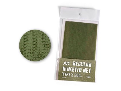 REGULAR CAMOUFLAGE NET Type 2 FIELD GREEN