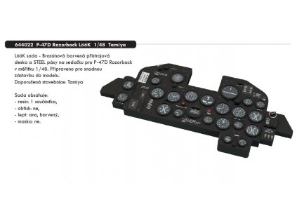 644022 P 47D Razorback LööK 1 48 Tamiya