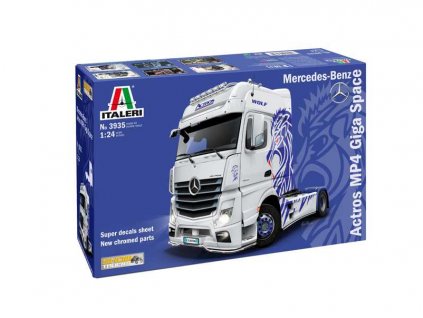 Model Kit truck 3935 - Mercedes-Benz ACTROS MP4 Giga Space (1:24)