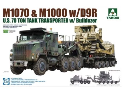 Takom 5002 M1070 & M1000 with D9R
