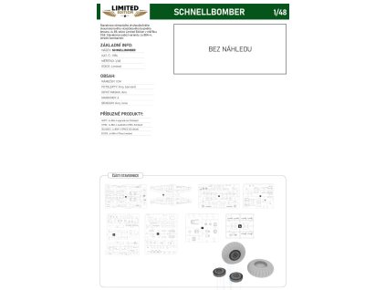 195044 11194 schnellbomber junkers ju 88a 4 limited 1 48 ex icm