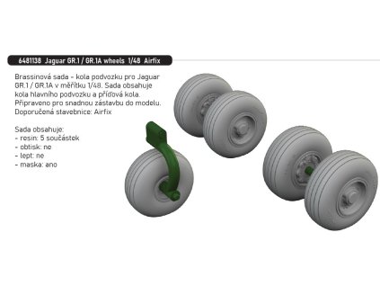 195086 6481138 jaguar gr 1 gr 1a wheels 1 48 airfix