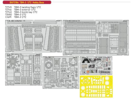 195140 195140 big72186 tbm 3 1 72 hobby boss