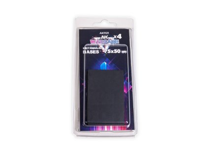 RECTANGULAR BASES 75x50mm x 4 units