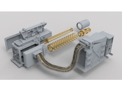 1/35 M197 20MM GATLING GUN LEFT SIDE (for “Knlghthawk”MH-60S)