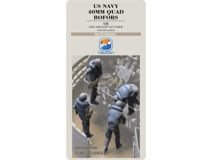 1/35 ANTI-AIRCRAET GUN CREW (with life jacket)