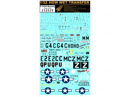 p 51 dk mustang stencils markings 132 232025