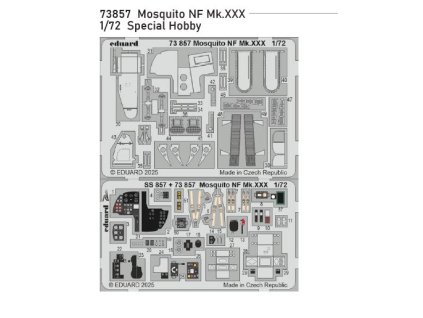 196970 73857 mosquito nf mk xxx special hobby 1 72