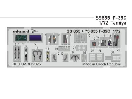 197006 ss855 f 35c tamiya 1 72