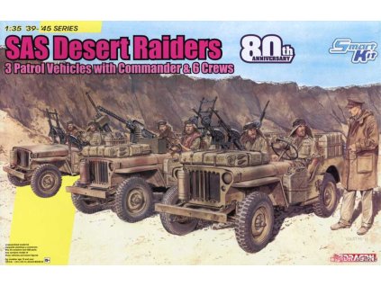 Model Kit military 6931 SAS 4X4 Truck Unit w Commander and Crews SAS 80th Anniversary 1 35 a126242466 10374