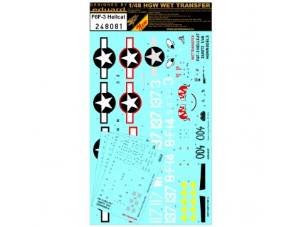 f6f 3 hellcat markingy popisky 148 248081