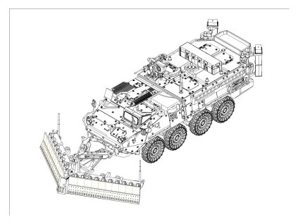 1/72 M1132 Stryker Engineer Squad Vehicle w/SMP&