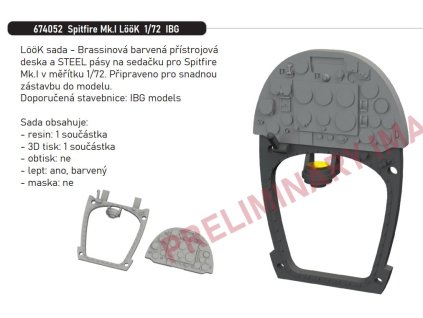 674052 Spitfire Mk.I LööK 1 72 IBG