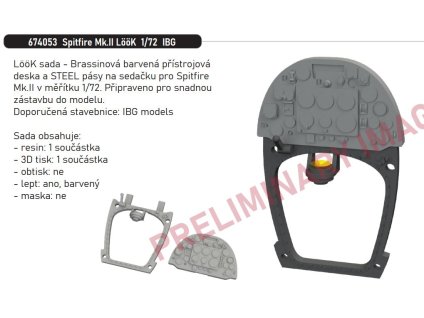 674053 Spitfire Mk.II LööK 1 72 IBG