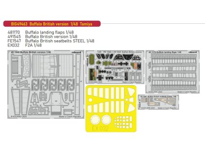 BIG49463 Buffalo British version 1 48 Tamiya