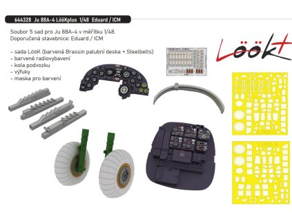 644328 Ju 88A 4 LööKplus 1 48 Eduard ICM