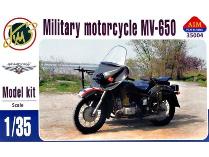 1/35 MV-650 military motorcycle