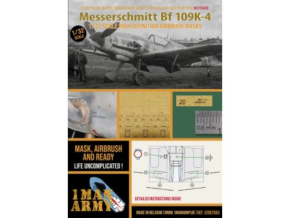 32DET053 Bf109 K4 Front